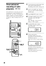 Предварительный просмотр 28 страницы Sony CMT-CP1 - Micro Hi Fi Component System Operating Instructions Manual