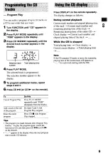 Preview for 9 page of Sony CMT-CP100 Operating Instructions Manual