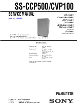 Preview for 52 page of Sony CMT-CP100 Service Manual