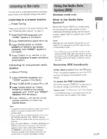 Preview for 11 page of Sony CMT-CP101 - Micro Hi Fi Component System Operating Instructions Manual