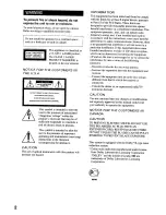 Preview for 2 page of Sony CMT-CP11 Operating Instructions Manual