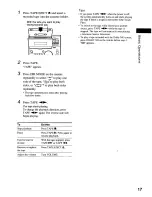 Preview for 17 page of Sony CMT-CP11 Operating Instructions Manual