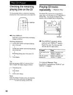 Preview for 18 page of Sony CMT-CP11 Operating Instructions Manual