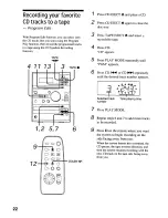 Предварительный просмотр 22 страницы Sony CMT-CP11 Operating Instructions Manual