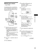 Preview for 25 page of Sony CMT-CP11 Operating Instructions Manual