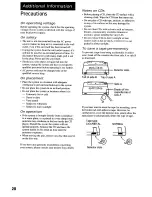 Предварительный просмотр 28 страницы Sony CMT-CP11 Operating Instructions Manual