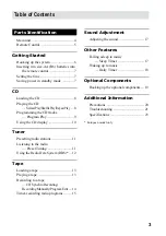 Preview for 3 page of Sony CMT-CP300 Operating Instructions Manual