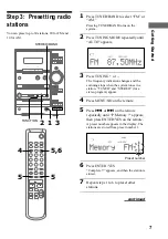 Preview for 7 page of Sony CMT-CP33MD - Micro Hi Fi Component System Operating Instructions Manual