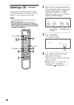 Preview for 26 page of Sony CMT-CP33MD - Micro Hi Fi Component System Operating Instructions Manual