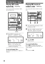 Preview for 28 page of Sony CMT-CP33MD - Micro Hi Fi Component System Operating Instructions Manual