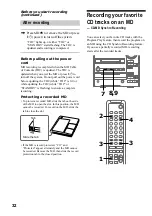 Preview for 32 page of Sony CMT-CP33MD - Micro Hi Fi Component System Operating Instructions Manual