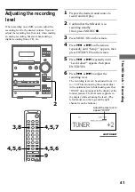 Предварительный просмотр 41 страницы Sony CMT-CP33MD - Micro Hi Fi Component System Operating Instructions Manual