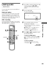 Preview for 45 page of Sony CMT-CP33MD - Micro Hi Fi Component System Operating Instructions Manual