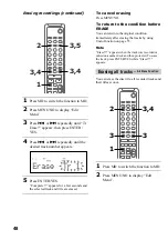 Preview for 48 page of Sony CMT-CP33MD - Micro Hi Fi Component System Operating Instructions Manual