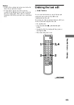 Предварительный просмотр 55 страницы Sony CMT-CP33MD - Micro Hi Fi Component System Operating Instructions Manual