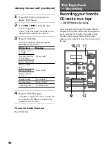 Preview for 56 page of Sony CMT-CP33MD - Micro Hi Fi Component System Operating Instructions Manual