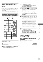 Preview for 59 page of Sony CMT-CP33MD - Micro Hi Fi Component System Operating Instructions Manual