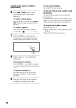 Предварительный просмотр 64 страницы Sony CMT-CP33MD - Micro Hi Fi Component System Operating Instructions Manual