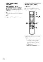 Предварительный просмотр 66 страницы Sony CMT-CP33MD - Micro Hi Fi Component System Operating Instructions Manual