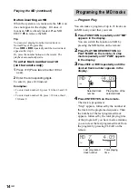 Preview for 14 page of Sony CMT-CP500MD Operating Instructions Manual