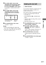 Preview for 31 page of Sony CMT-CP500MD Operating Instructions Manual