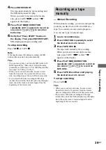 Preview for 39 page of Sony CMT-CP500MD Operating Instructions Manual