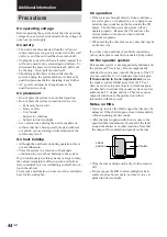 Предварительный просмотр 44 страницы Sony CMT-CP500MD Operating Instructions Manual