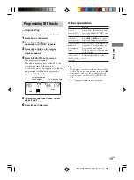 Предварительный просмотр 15 страницы Sony CMT-CP505MD Operating Instructions Manual