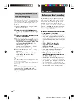 Preview for 16 page of Sony CMT-CP505MD Operating Instructions Manual