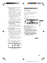 Предварительный просмотр 35 страницы Sony CMT-CP505MD Operating Instructions Manual