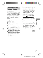 Preview for 39 page of Sony CMT-CP505MD Operating Instructions Manual