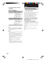 Preview for 50 page of Sony CMT-CP505MD Operating Instructions Manual