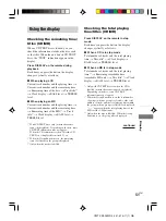 Preview for 51 page of Sony CMT-CP505MD Operating Instructions Manual