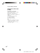 Preview for 52 page of Sony CMT-CP505MD Operating Instructions Manual