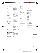 Preview for 65 page of Sony CMT-CP505MD Operating Instructions Manual