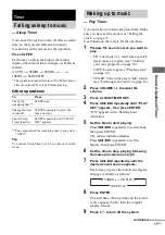 Preview for 17 page of Sony CMT-CPX11 Operating Instructions Manual