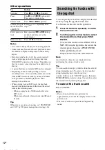 Preview for 12 page of Sony CMT-CPZ1 Operating Instructions Manual