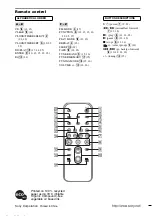 Preview for 36 page of Sony CMT-CPZ1 Operating Instructions Manual