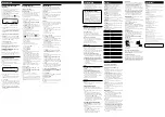 Preview for 2 page of Sony CMT-CPZ3 Instruction & Operation Manual