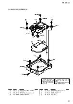 Предварительный просмотр 42 страницы Sony CMT-DC1 Service Manual