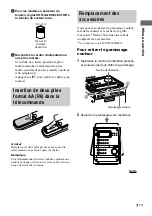 Preview for 7 page of Sony CMT-DC500MD (French) Mode D'Emploi