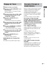Preview for 9 page of Sony CMT-DC500MD (French) Mode D'Emploi
