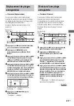 Предварительный просмотр 31 страницы Sony CMT-DC500MD (French) Mode D'Emploi