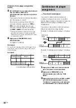 Предварительный просмотр 32 страницы Sony CMT-DC500MD (French) Mode D'Emploi