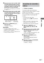 Preview for 33 page of Sony CMT-DC500MD (French) Mode D'Emploi