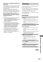 Preview for 49 page of Sony CMT-DC500MD (French) Mode D'Emploi