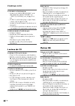 Preview for 50 page of Sony CMT-DC500MD (French) Mode D'Emploi