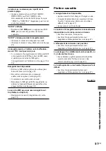 Preview for 51 page of Sony CMT-DC500MD (French) Mode D'Emploi