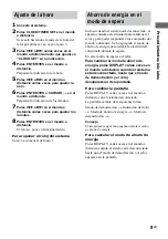 Preview for 65 page of Sony CMT-DC500MD (French) Mode D'Emploi