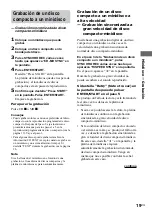 Preview for 75 page of Sony CMT-DC500MD (French) Mode D'Emploi